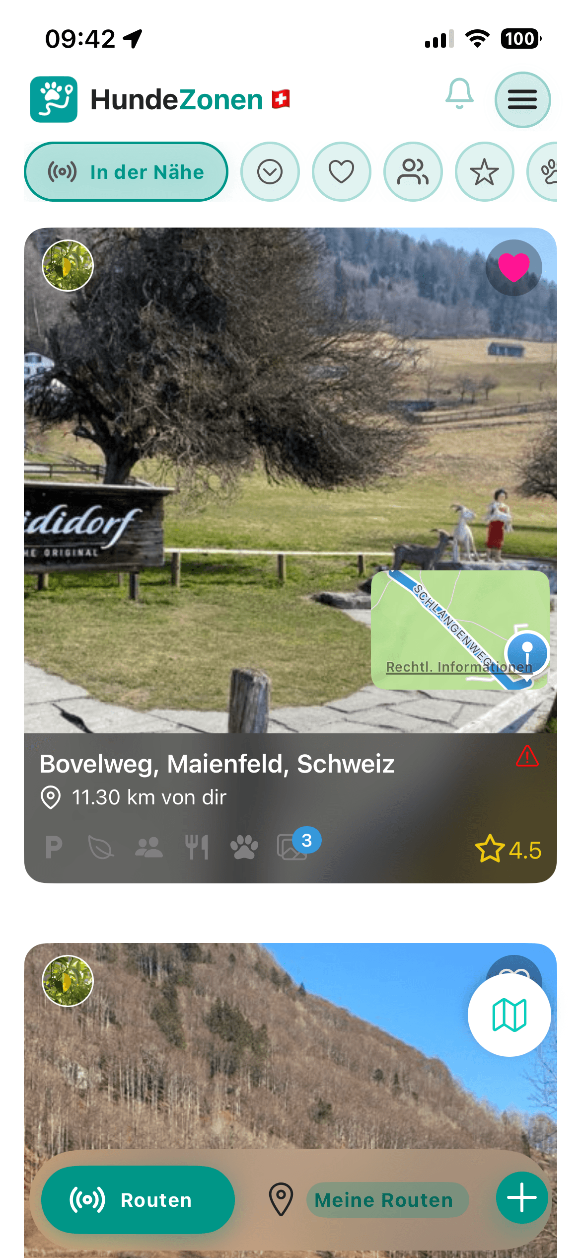 Hundezonen App Screenshot 1