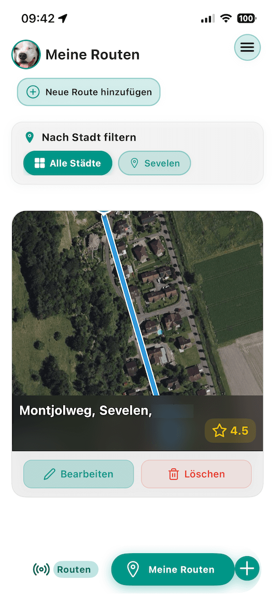 Hundezonen App Screenshot 2