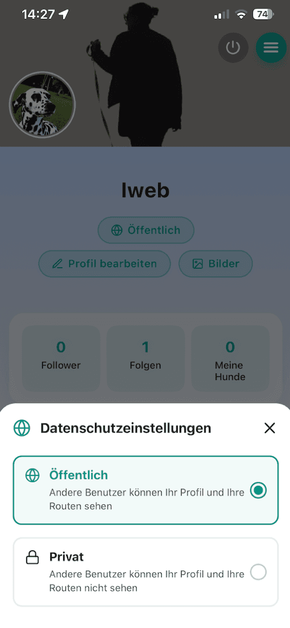 Hundezonen App Screenshot 3