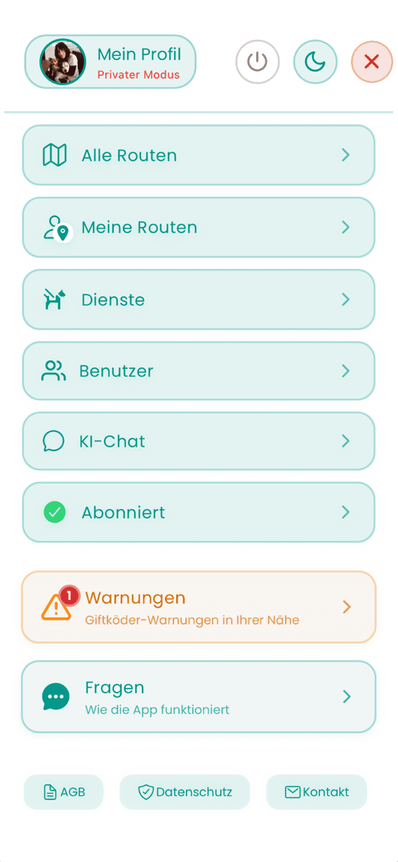 Hundezonen App Screenshot 4